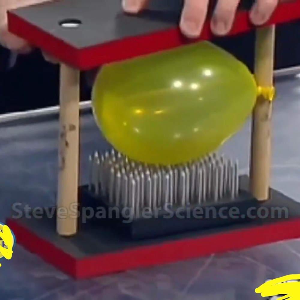 Educational Science Experiment Gr. 6-12 Force Over Area Teachers/Home School